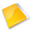 文件夹密切黄色 Folder close yellow